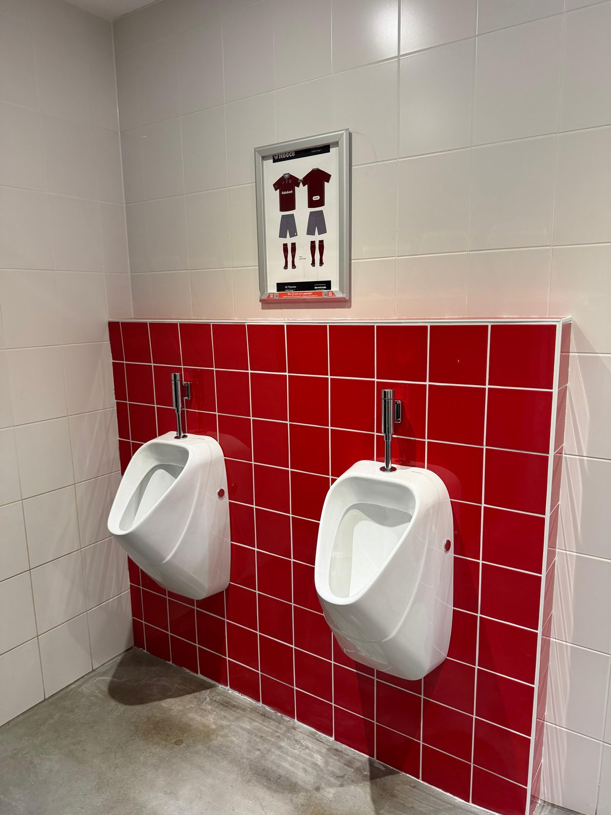 Urinoir renovatie